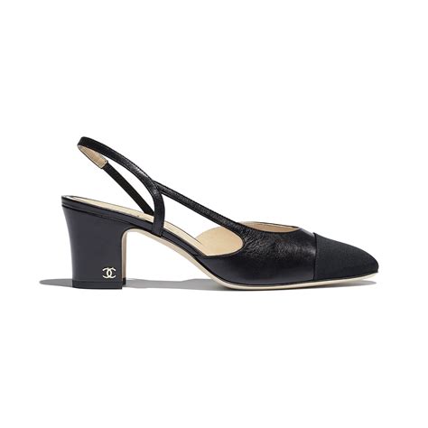 slingback di chanel|Chanel slingback grosgrain.